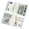 50% Grootte Groothandel Topkwaliteit Billet Euro Kopie 10 20 50 100 Partij Wiskunde Valse Bankbiljetten Notities Namaak Euro Speelcollectie Geschenken Realistisch Dubbelzijdig Stapel Volledige Print