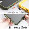 Dirt-resistant Matte Bumper Phone Cases for iPhone 11 Pro XR X XS Max 12 6S 6 8 7 Plus Shockproof Soft TPU Silicone Clear Case Cover