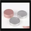 BOXES Office School Business Industrial Drop Delivery 2021 20G Aluminium Jar Container Cosmetics Packing Bottle Eye Shadow Salva Pill Box