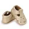 First Walkers Infant Born Baby Girls Princess Non-Slip Rubber Sole Shoes Toddler Boys Soft PU Leather Pre Walker Solid