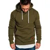 Tasarımcılar Kış Erkekler Hoodies Tişörtü Erkek Casual Hoodie Cep Kazak Pamuk Kapşonlu ile Sıcak Şapka Üstü ile Katı