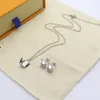 Hoge Gepolijst Klassieke Ontwerp Vrouwen Oorbellen Ketting Roestvrij Staal Goud Zilver Rose Kleuren Sets Hart slot Liefde Hanger Trendy Sieraden Groothandel