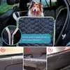 犬の車の座席のカバーペットキャリア防水トラベルマットハンモック保護パッドジッパーとポケット輸送装置