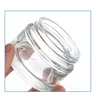 2021 Factory Price 5g 10g 15g 20g 30g 50g Cream Bottle Face Cream Foundation Ointment Multipurpose Cosmmetic Jars Transparent Thick Glass