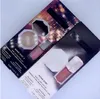 Moisturizing streamer gloss Lip Glaze with fine flash combination diamond high Mini suit lipstick highlighter powder