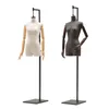 Mode stijl aangepast display rack mannequin stof opknoping model gemaakt door fabriek