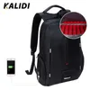 Kalidi Водонепроницаемый ноутбук рюкзак 17,3 дюйма дорожные сумки USB 17 дюймов школьные мужчины рюкзаки женщины повседневные Bagpack 15.6 дюймов Daypack 210929