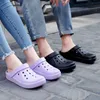 Casual Machen Sie einen Spaziergang Männer Frauen Trendy Bunte Hausschuhe Duschraum Indoor Sandstrand Loch Schuhe Weiche Unterseite Sandalen