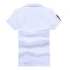 여름 유럽 및 미국 디자이너 남성용 폴로 셔츠 옷깃 옷깃 자수 대형 짧은 슬리브 티셔츠 캐주얼 마모