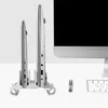 Dikey Dizüstü Standı, Ayarlanabilir Dock ile Üçlü Yuvası Masaüstü Standı Tutucu (18 inç'e kadar), Tüm MacBook / Yüzey / Samsung / HP / Dell / Chrome Kitabına uyar