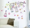 DIY Colorful bird cage Bohemia ZOO For Kids Baby Room Wall Sticker Paper Decor Decal 210420
