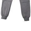 2021fw Höst och vinter Mäns byxor Versatile Leisure Byxor Street Outdoor Plush Tooling Sweatpants Broderade Badge European American Trends