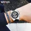 2021 Sanda Top Luxury Sport Men Quartz Watch Casual Style Military Watches Waterproof S Shock Male Clock Relogio Masculino 3009 G1022