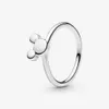 100 925 Sterling Silver Mouse Silhouette Ring For Women Wedding Engagement Rings Fashion Jewelry3331880