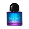 Mais recentes Chegadas de Alta Qualidade Lady Blue Garrafa Perfume Espacial Fraagrância 100ml Eau de Parfum Entrega rápida duradoura