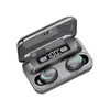 F9 TWS Bluetooth-kompatible Kopfhörer Wireless Kopfhörer mit Mic Sports Wasserdichte Wireless Ohrhörer Stereo HeadSetsA53A21A23