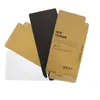 175*105*25mm Big Size Mobile Phone Case Shell Packaging Box Blank Kraft Paper Box With Window For Underwear Sock Display Retail