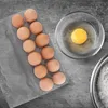 Storage Bottles & Jars 24Pcs Plastic Egg Cartons Bulk Clear Chicken Tray Holder For Family Pasture Farm Business Market- 12 Grids239h