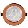 Faretti Downlight in cristallo con sorgente LED Faretti decorativi a soffitto rotondi 5w 500lm per soggiorno Camera da letto Cucina Bagno