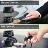 TPMS Solar Power Car Tire Pressure Alarm 90 Justerbar monitor Auto Security System Däck Temperatur VARNING NY212W