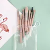 DHL 8pcs 세트 메이크업 브러쉬 파우더 브러시 키트 얼굴 눈 브러쉬 퍼프 배치 Colorfulbrushes 재단 아름다움 화장품 재고 있음