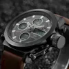 GOLDENHOUR Top Marke Luxus Mann Quarz Uhren Sport Armee Militärische Wasserdichte Männer Armbanduhr Led-anzeige Uhr Relogio Masculino 210517