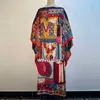 Женские Boho Maxi Floral Dr Лето с длинным рукавом Drwomen Elegant V шеи праздник пляж Drsundrparty платье X0621