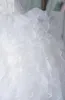 2021 Luxe Perlé Broderie Robe De Bal Robes De Mariée Princesse Robe Corset Chérie Organza Volants Cathédrale Train Robes De Mariée Pas Cher