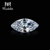 Kuololit naturale Moissanite pietra preziosa sciolta per personalizzare gioielli taglio marquise VVS1 D color Lab diamante solitario regalo fai da te H1015