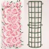 10pcslot Factory Wedding Plastic Arch Frame For Wedding Road Lead Flower Wreath Frame for Kissing Balls SH1909288687863