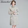 Elegant Houndstooth Pattern Tweed Women Vintage Wool Plaid Female Long Sleeve Woolen Office Lady Dress Vestidos 210416