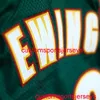 100% Patrick Patrick Ewing Campeão Vintage Jersey Mens Mulheres Juventude Retrocedores Jersey XS-5XL 6XL