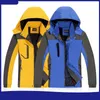 Koşu Ceketler Erkekler Kadınlar Artı Kadife Cepler Fermuar Kazak Rüzgarlık Mont Sonbahar Kış Tulum Takım Binası Su Geçirmez