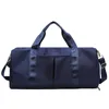 HBP Travel Bag Droge en Natte Sport Yoga Fitness Bags Grote Capaciteit Korte Training Logo (Zwart)