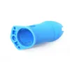 Nxy cockrings silicone suave castidade gaiola cb macho galo anel 5 tamanhos brinquedos sexuais para homens (azul) 1206