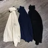 Män sköldpadda neck tröja man långärmad kläder pojke mode hoodies höst vinter utomhus stil ins avslappnad enkel topp hög kvalitet unisex