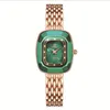 Malachite Design Retro Elegant High Definition Bright Womens Watches Quartz Watch Mesh Band Mineral Hardlex Glass Female Wristwatc215h