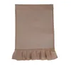 200pcs 4 Styles 31*46cm Burlap Garden Flags DIY Jute Ruffles Linen Yard Hanging Flag House Decoration Portable Banner SN2708