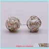 Boucles d'oreilles Jewelrygirl Boucles d'oreilles perle, perle blanche naturelle. 925 Sterling Sier fait à la main très spécial clou cadeau livraison 2021 Lrvun