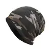 Cappellini da ciclismo Maschere da uomo di alta qualità da donna da donna Camo Camouflage Beanie Hat Woolly Knit Skater Ski Winter Warm8063656