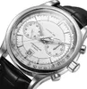 2021 고품질의 남자 고급 시계 6 스티치 시리즈 모든 다이얼 작업 남성 쿼츠 시계 최고 브랜드 시계 패션 라운드 모양 Carl6185320