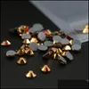 Rhinestones Loose Beads Jewelry Magic Gold Austria Fix Glass Rhinestone For Wedding Dress Manufacturer Supply Drop Delivery 2021 Twd