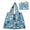Nxy Shopping Bags Bolsa De Almacenamiento Gran Capacidad Para Mujer Bolso Compras Reutilizable Plegable Ligero y Duradero 50 Libras 0209