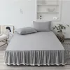 Minimalismus-Tagesdecke, passend zum Dekorationsstil, einfacher Stil, Schlafzimmer-Bettrock, Bettlaken (ohne Kissenbezug) F0058 210420