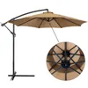 Shade Beach Parasol Replacement Canopy Graden Patio Anti-UV Swimming Pool Party Decoration Easy To Install Garden Umbrella