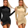 Sexy Kleid, Freizeitkleider, lange Ärmel, mittlerer Rock, Freizeit, Zuhause, Frau, Sommer, Ausflug, Party, Karneval, Bühne, Hausarbeit, Pendeln, Tourismus, Kleidung, Freundin, Geschenk