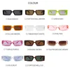 مستطيل النظارات الشمسية المرأة ساحة خمر نظارات مصمم النساء الشمس الرجعية oculos lunette uv400