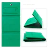 Nail Art Equipment Drill Bits Folding Storage Bag 18 Holes Portable Milling Cutter Grinding Head Display Green Orange Color Prud22