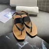 Fashion Designer Women Beach Sandals Embroidery Platform Shoes Flip Flops Loafers Summer Flats Shoes Ladies Sandals Slipper Size 35-42