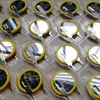 50 pcs por lote CR2032 Button Button Battery com pinos soldados para jogador de jogos PCB